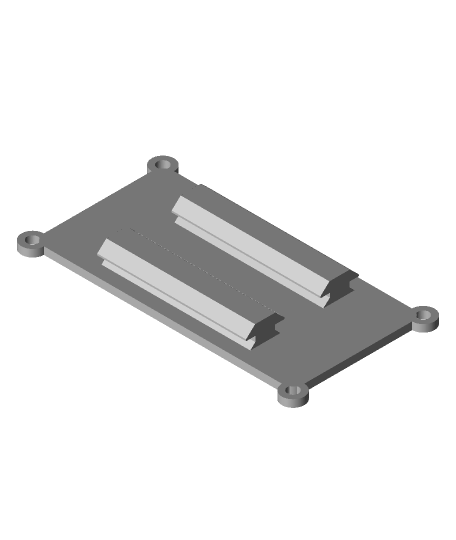 pi caso bainha montagem trilho 3d modelo mriamsosmrt 3D print model - Mito3D