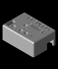 pi suministro cambiar interruptor caso funda 3d modelo chking gracias 3d print model - Mito3D