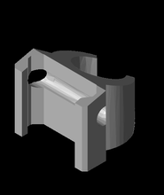 Picatinny Demir manzaralar yeniden düzenleme 3d model teşekkürler 3d print model - Mito3D