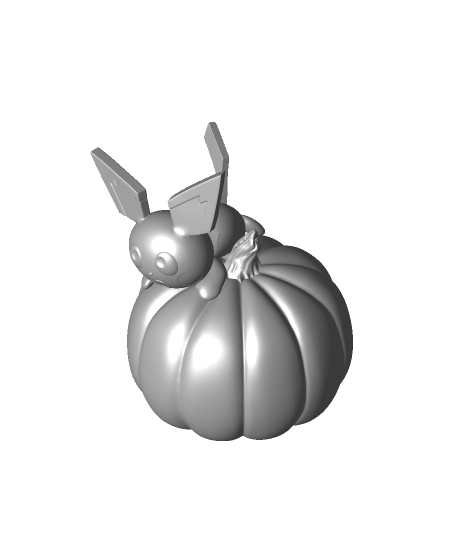 pichu pumpkin Arts & Entertainment 3D print model - Mito3D