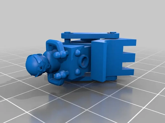 pickelman dozer - 3d by soggywombat on thangs 3d print model - Mito3D