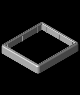 immagine telaio mini litofania luce 3d modello grazie 3d print model - Mito3D