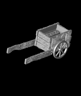 pig & cart dice guardian jail separated 3d print model - Mito3D