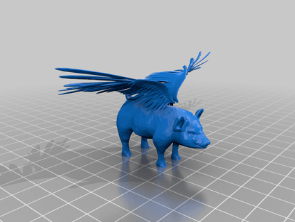 Schweinchen Speck Inflation scoopypez 3d print model - Mito3D