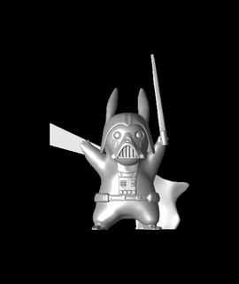Pikachu dark vader designer 3d print model - Mito3D