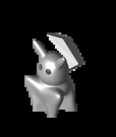 pikachu ghost halloween pokemon is - 3d by uniduni on thangs 3d print model - Mito3D
