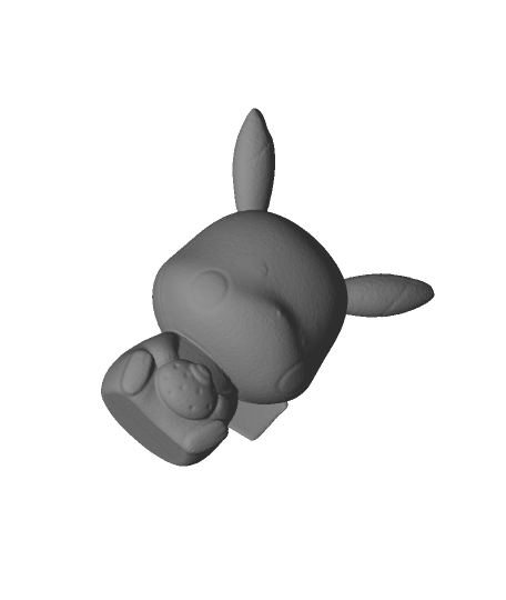 Pikachu mini généré revopoint pop 3d modèle 3D print model - Mito3D