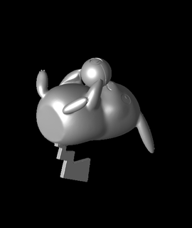 pikachu pokeball laqdime93 3d print model - Mito3D