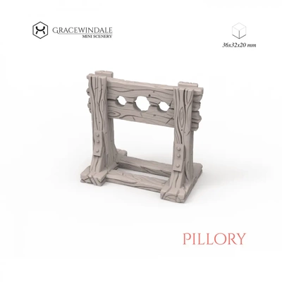 pillory - 3d by gracewindale on thangs 3d print model - Mito3D