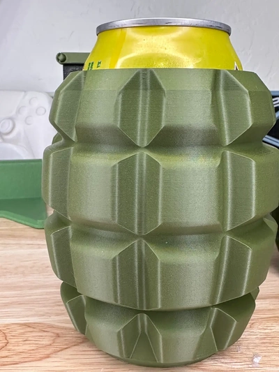 pineapple grenade can cup - an explosive to rule 3d by thelightspd on thangs 3d print model - Mito3D