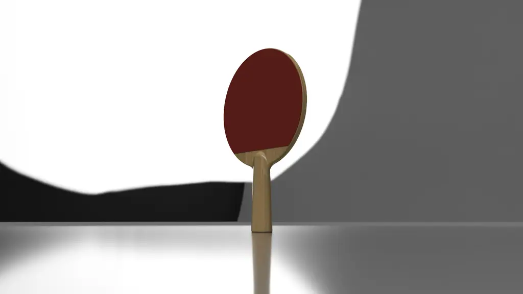 ping pong pagaia modello esegue rendering 3d by silasclough on grazie 3D print model - Mito3D