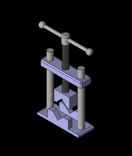 pipe vise 3d model mihirmistry- thangs 3d print model - Mito3D