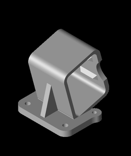 pirx mini caddx amendoim monte 3d print model - Mito3D