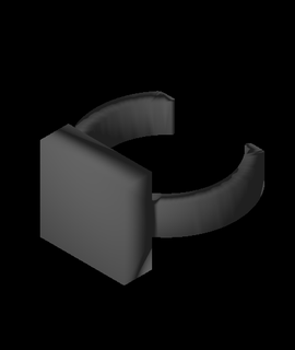 pixel Célibataire agrafe lloydpick 3d print model - Mito3D