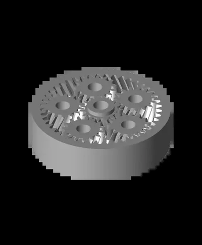 planetary door knobstl - 3d by designprototypetest on thangs 3d print model - Mito3D