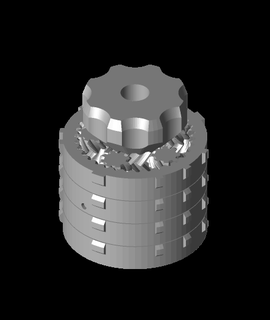 planetary gear puzzle box 3d model tmackay thangs 3d print model - Mito3D