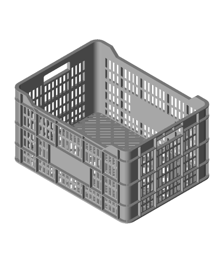 plastica frutta scatola medio 3d modello abtech grazie 3D print model - Mito3D