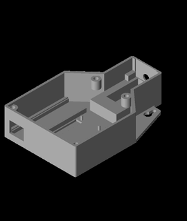 poe rpi fil sonoff zigbee Cas gaine 3d print model - Mito3D