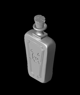 veneno botella 3d modelo gracias 3d print model - Mito3D