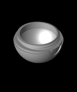 pokeball konteyner baskıya basın 3d print model - Mito3D