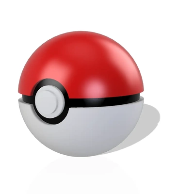 pokeball cosplay prop stand - 3d by thinair3d on thangs pokemon 3d print model - Mito3D