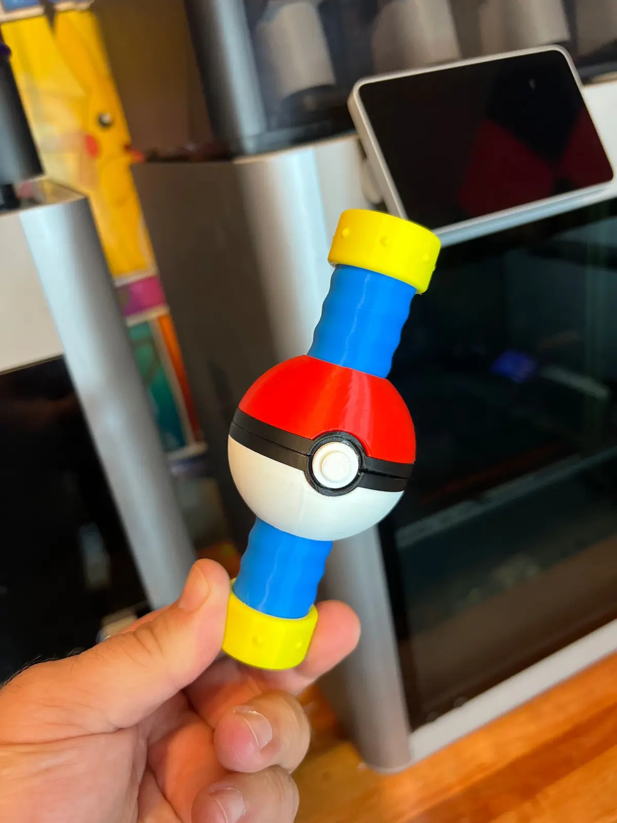 pokebola inquietação spinner 3d by gnomo grisalho on 3D print model - Mito3D