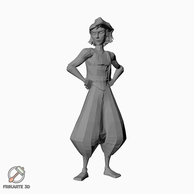 poly aladdin - 3d by frikarte3d on thangs arm arts & entertainment comics animation movies disney yasmine genie magical lamp 3d print model - Mito3D
