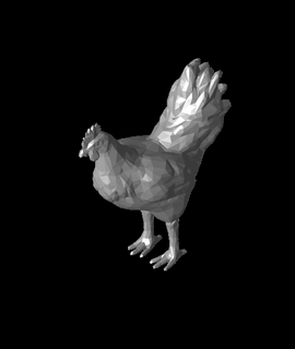 poli tavuk ilk zek hayvanlar 3d print model - Mito3D