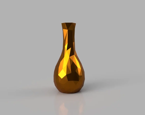 poly flask - 3d by mels3d on thangs vase pot 3d print model - Mito3D
