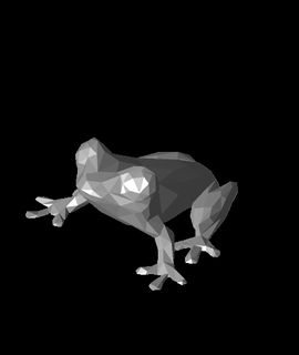poly grenouille 3d modèle simonprattsecretagent 3d print model - Mito3D