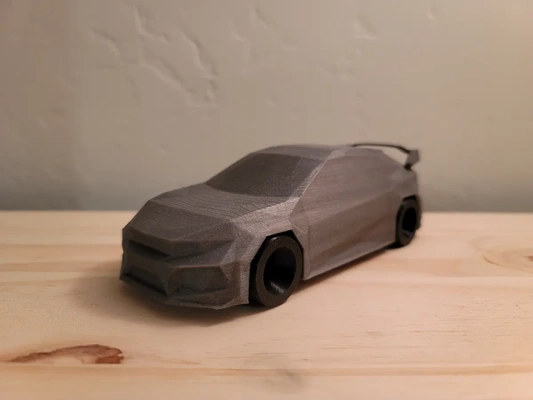 poly honda civic type r - remastered 3d by therealturtleman01 on thangs autos & vehicles 3d print model - Mito3D