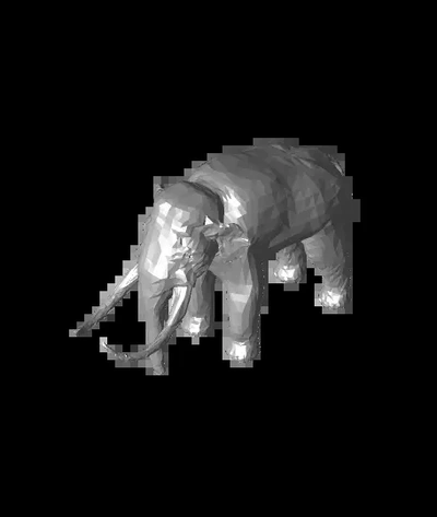 poly mammoth - 3d by jex7 on thangs 3d print model - Mito3D