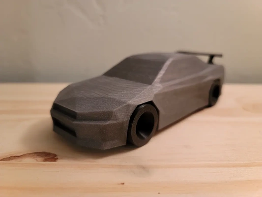 poly nissan rtm r34 remasterisé 3d by therealturtleman01 3d print model - Mito3D