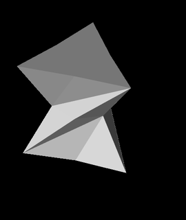 poly triangle vase - mode friend 3d print model - Mito3D
