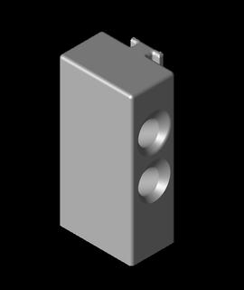 polybox cube coupleur 3d modèle princesse temps 3d print model - Mito3D