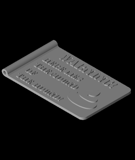 cocô placa gfcaim 3d print model - Mito3D