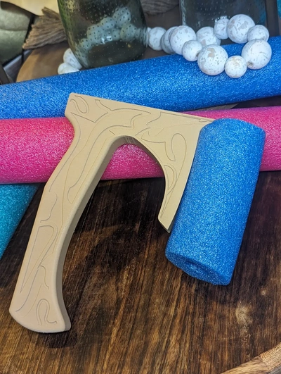 pool noodle axe - 3d by rwbdesigns on thangs 3d print model - Mito3D