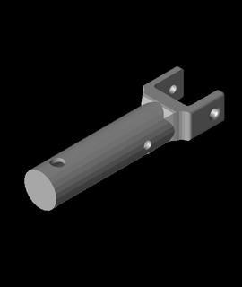 pool vacuum handle connector rebeltaz 3d print model - Mito3D