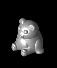 coquelicot Panda 3d modèle xx sushicat 3d print model - Mito3D