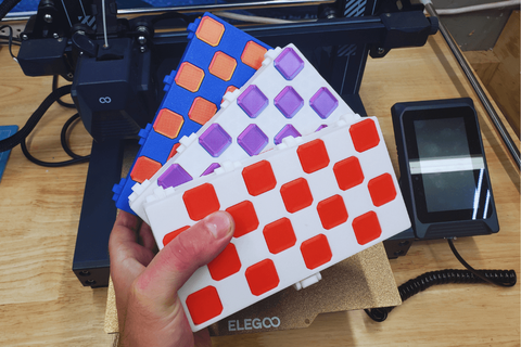 portátil ajedrez conjunto pastel blake 3d print model - Mito3D