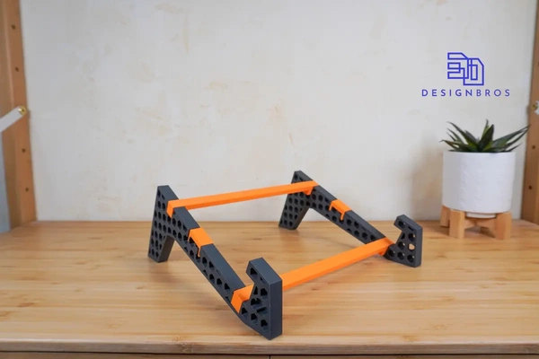 portable laptop stand - 3d by designbros on thangs 3d print model - Mito3D