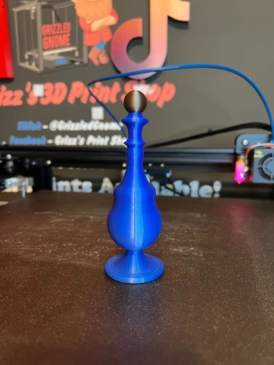 potion bottle - swoop print in place 3d by grizzledgnome on thangs 3d print model - Mito3D