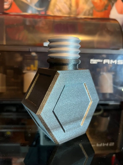 potion bottle 5 - hex 3d by grizzledgnome on thangs 3d print model - Mito3D