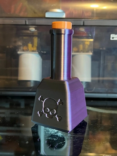 pozione bottiglia 6 veleno 3d by gnomo brizzolato on grazie 3d print model - Mito3D