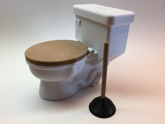 penico banco 3d by mundo impressão on banheiro 3d print model - Mito3D