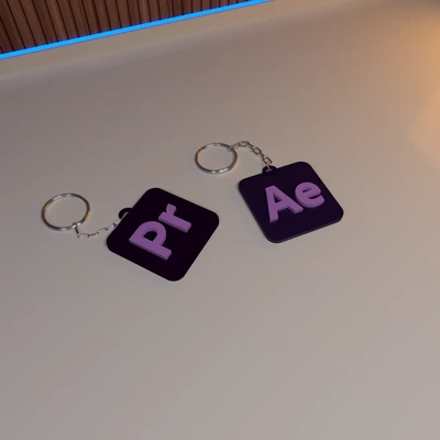 premiere effects - keychain 3d by alieneplorerpnz on thangs 3d print model - Mito3D