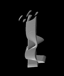 ilkel eller cep heykel 3d model teşekkürler 3d print model - Mito3D