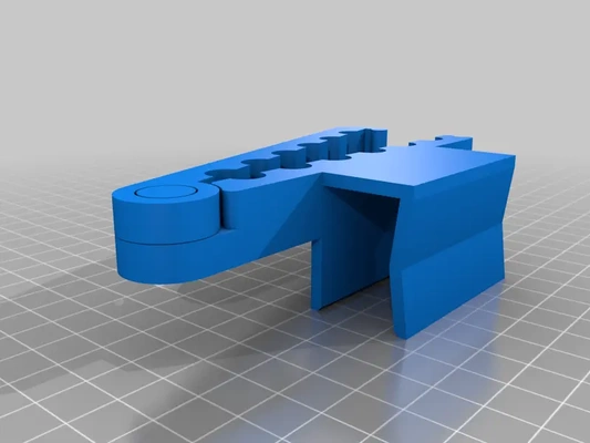 print in place câble organisateur table serrer 3d by knives127 3d print model - Mito3D