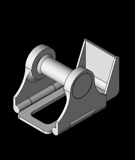 print in place nastro titolare supporto 3d modello brickboy grazie 3d print model - Mito3D