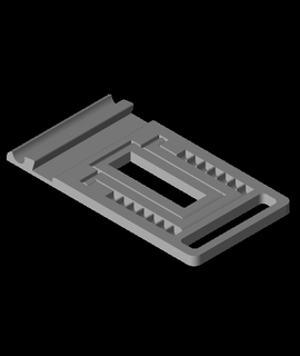 impressão colocar suporte articulado célula 3d modelo 3d print model - Mito3D